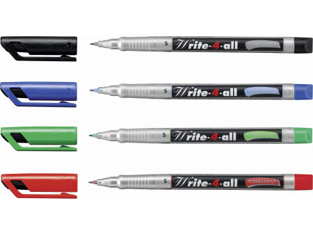 STABILO Marqueur permanent Write-4-all, S, étui en plastique