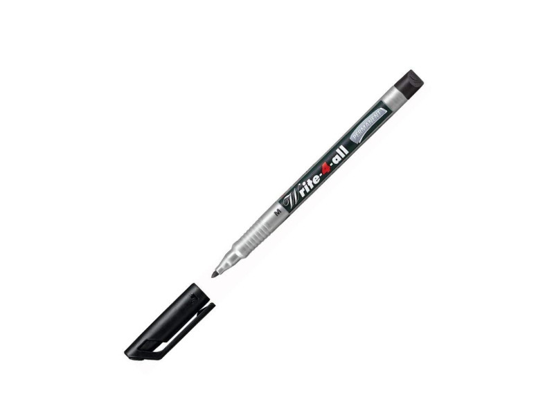 STABILO Marqueur permanent Write-4-all, M, noir