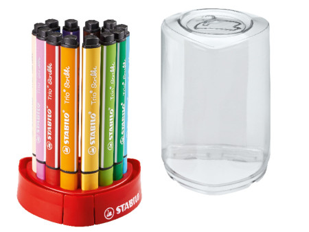 STABILO Feutre Trio Scribbi, set de bureau de 12