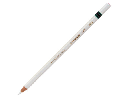 STABILO Crayon de couleur/crayon graphite ALL, blanc