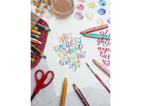 STABILO Taille-crayon pour crayons woody 3 en 1