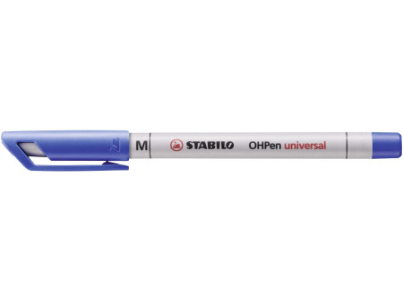 STABILO Feutre pour films OHPen universal, soluble, bleu