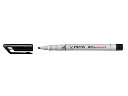 STABILO Feutre pour films OHPen universal, soluble, noir
