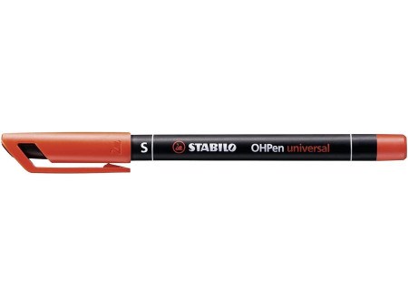STABILO Feutre pour films OHPen universal, permanent, rouge