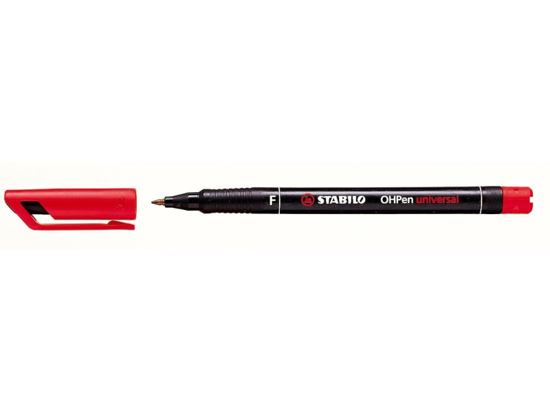 STABILO Feutre pour films OHPen universal, permanent, rouge