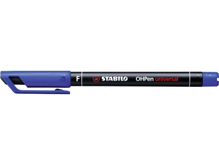STABILO Feutre pour films OHPen universal, permanent, bleu