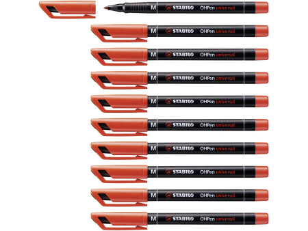 STABILO Feutre pour films OHPen universal, permanent, rouge