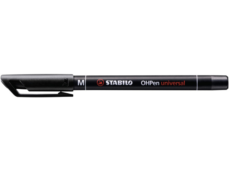 STABILO Feutre pour films OHPen universal, permanent, noir