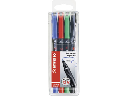 STABILO Feutre pour films OHPen universal, permanent, étui