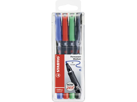 STABILO Feutre pour films OHPen universal, permanent, étui