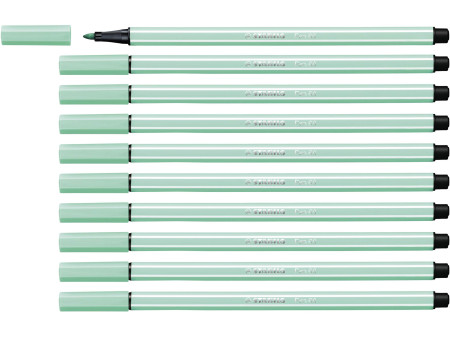 STABILO Stylo feutre Pen 68, vert de glace