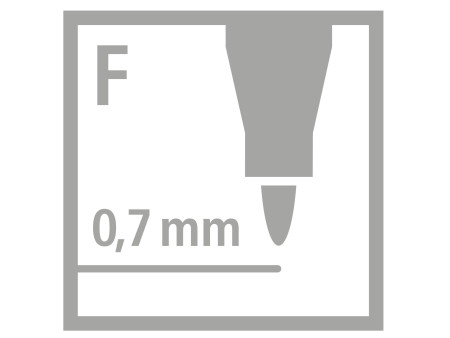 STABILO Feutre pour films OHPen universal, étui de 8,
