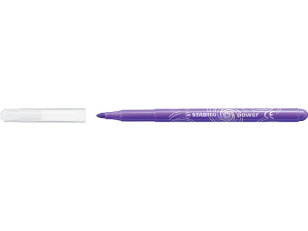 STABILO Feutre power, rond, étui en carton de 12