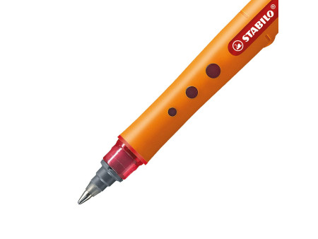 STABILO Stylo roller worker medium, rouge