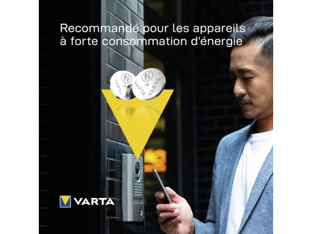 VARTA Pile bouton au lithium 'Electronics' CR2016, pack de 5