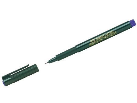 FABER-CASTELL Stylo feutre extra-fin FINEPEN 1511, bleu