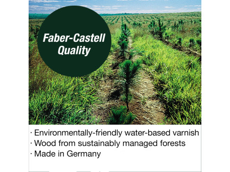 FABER-CASTELL Crayon pour copie CASTELL DOCUMENT, bleu