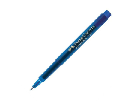 FABER-CASTELL Stylo feutre BROADPEN 1554, bleu