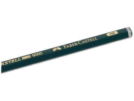 FABER-CASTELL Crayon CASTELL 9000, degré de dureté: HB