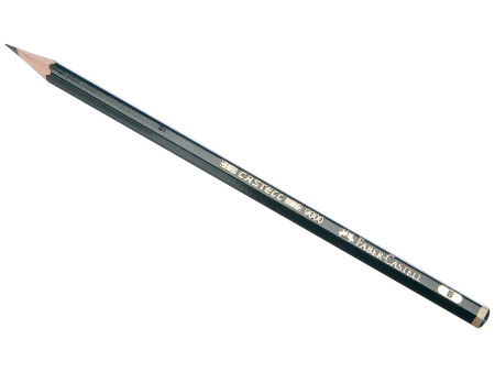 FABER-CASTELL Crayon CASTELL 9000, degré de dureté: B