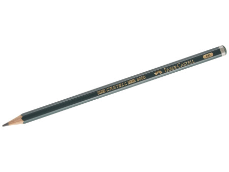 FABER-CASTELL Crayon CASTELL 9000, degré de dureté: 6B