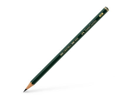 FABER-CASTELL Crayon CASTELL 9000, degré de dureté: 8B
