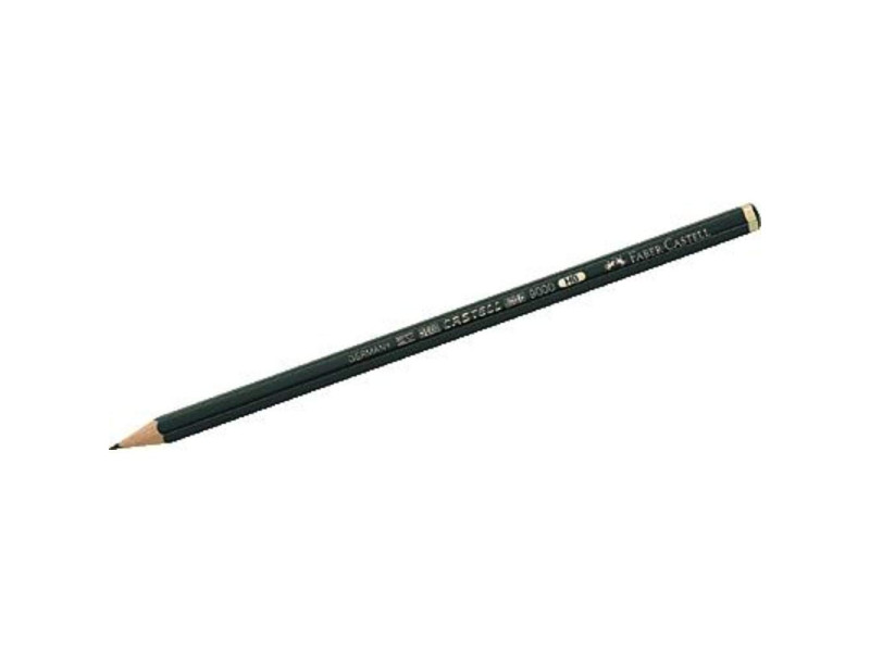 FABER-CASTELL Crayon CASTELL 9000, degré de dureté: 2H