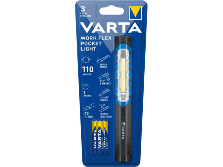 VARTA Lampe de travail 'Work Flex Pocket Light', 3 AAA