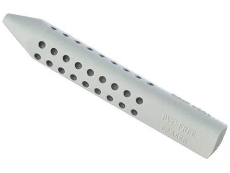 FABER-CASTELL Gomme en plastique GRIP 2001, gris