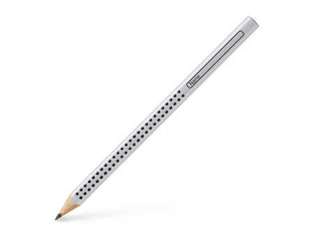 FABER-CASTELL Crayon Jumbo GRIP, B, argent