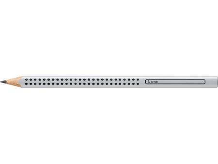 FABER-CASTELL Crayon Jumbo GRIP, B, argent