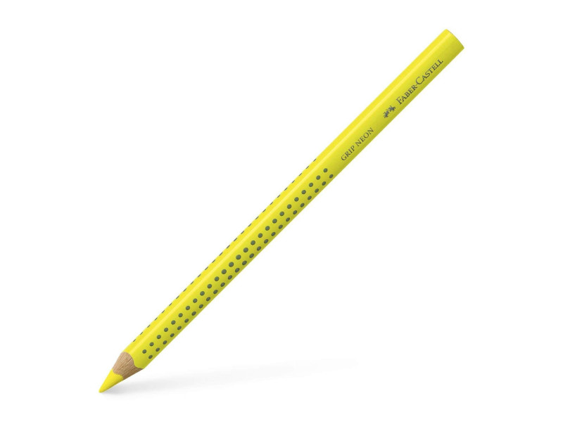 FABER-CASTELL Surligneur à sec GRIP TEXTLINER DRY, jaune