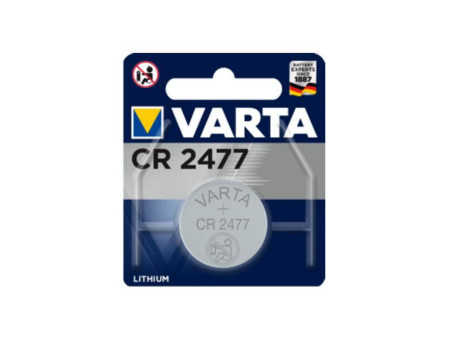 VARTA Pile bouton au lithium 'Electronics', CR2477, 3 V