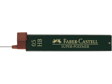 FABER-CASTELL Mines pour porte-mines Super-Polymer 9065 S-HB