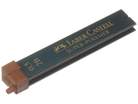 FABER-CASTELL Mines pour porte-mines Super-Polymer 9065 S-2B