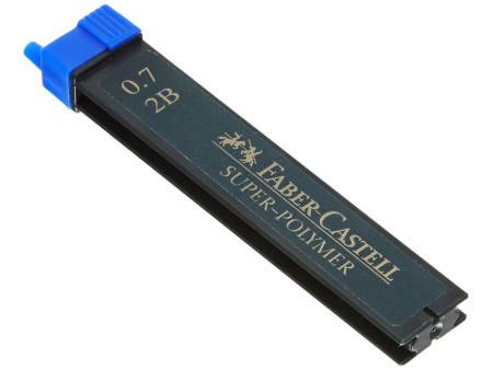 FABER-CASTELL Mines pour porte-mines Super-Polymer 9067 S-2B