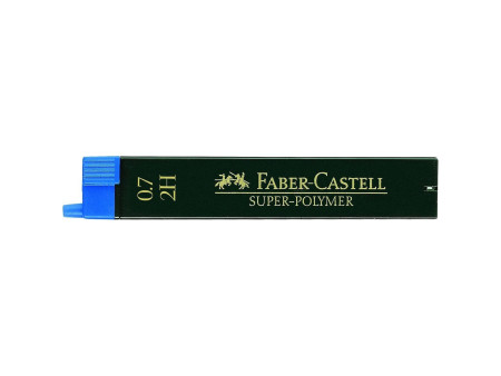 FABER-CASTELL Mines pour porte-mines Super-Polymer 9067 S-2H
