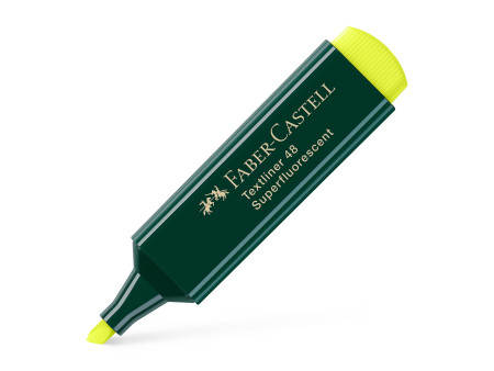 FABER-CASTELL Surligneur TEXTLINER 48 REFILL, jaune