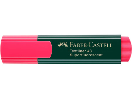 FABER-CASTELL Surligneur TEXTLINER 48 REFILL, rouge