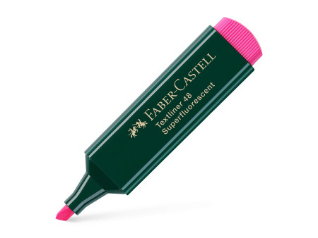 FABER-CASTELL Surligneur TEXTLINER 48 REFILL, rose