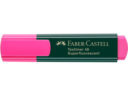 FABER-CASTELL Surligneur TEXTLINER 48 REFILL, rose