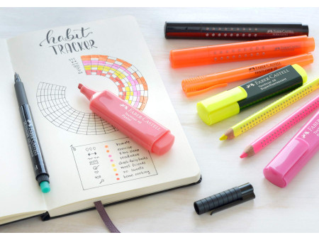 FABER-CASTELL Surligneur TEXTLINER 48 REFILL, rose