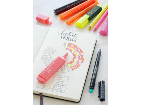FABER-CASTELL Surligneur TEXTLINER 48 REFILL, bleu