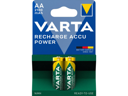 VARTA Pile NiMH 'RECHARGE ACCU Power', Mignon (AA), 2100 mAh