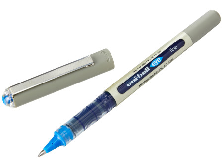 uni-ball Stylo roller eye fine UB157E, bleu