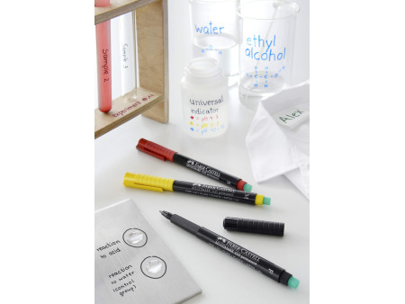 FABER-CASTELL Marqueur permanent MULTIMARK F, étui de 4
