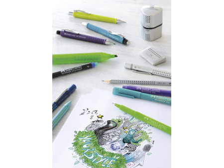 FABER-CASTELL Marqueur permanent MULTIMARK M, étui de 8