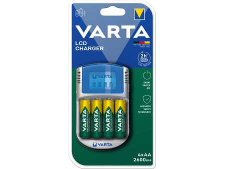VARTA Chargeur LCD Charger, avec adaptateur
