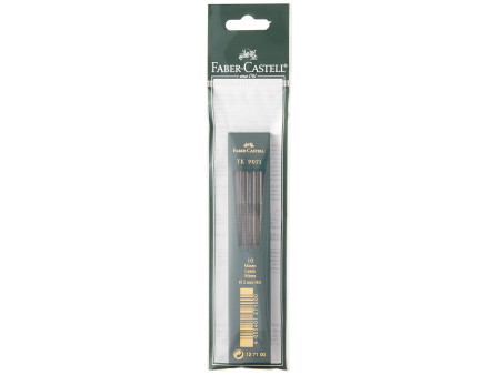 FABER-CASTELL Mines TK 9071, noir profond, degré dureté: HB