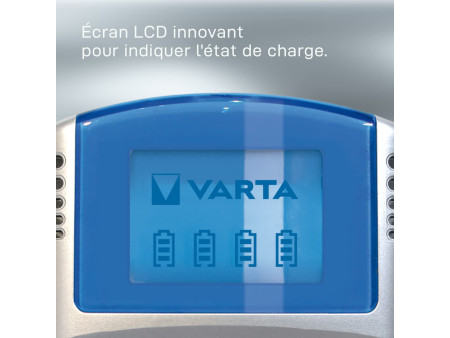 VARTA Chargeur LCD Charger, avec adaptateur